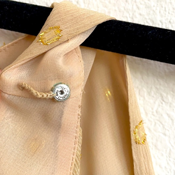 J. Crew Gorgeous Cowl Neck Blouse, Size 6 - Picture 4 of 4